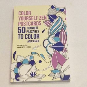 Color Yourself ZEN Postcards